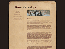 Tablet Screenshot of grose.ozwebgenealogy.com